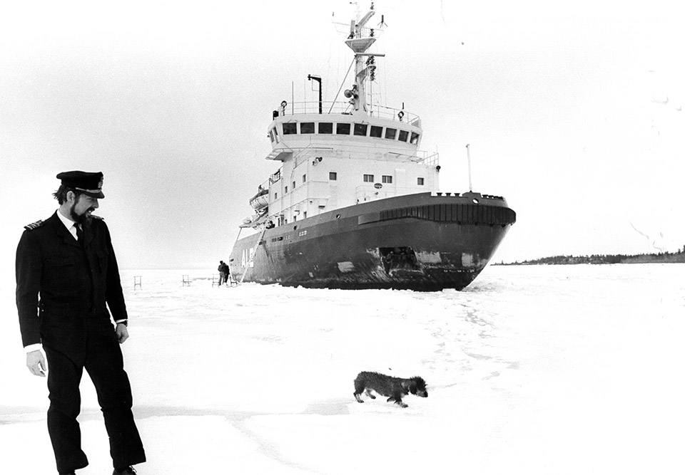 Statsisbrytaren Ale Byviken Holmön 1975 - fotograf okänd