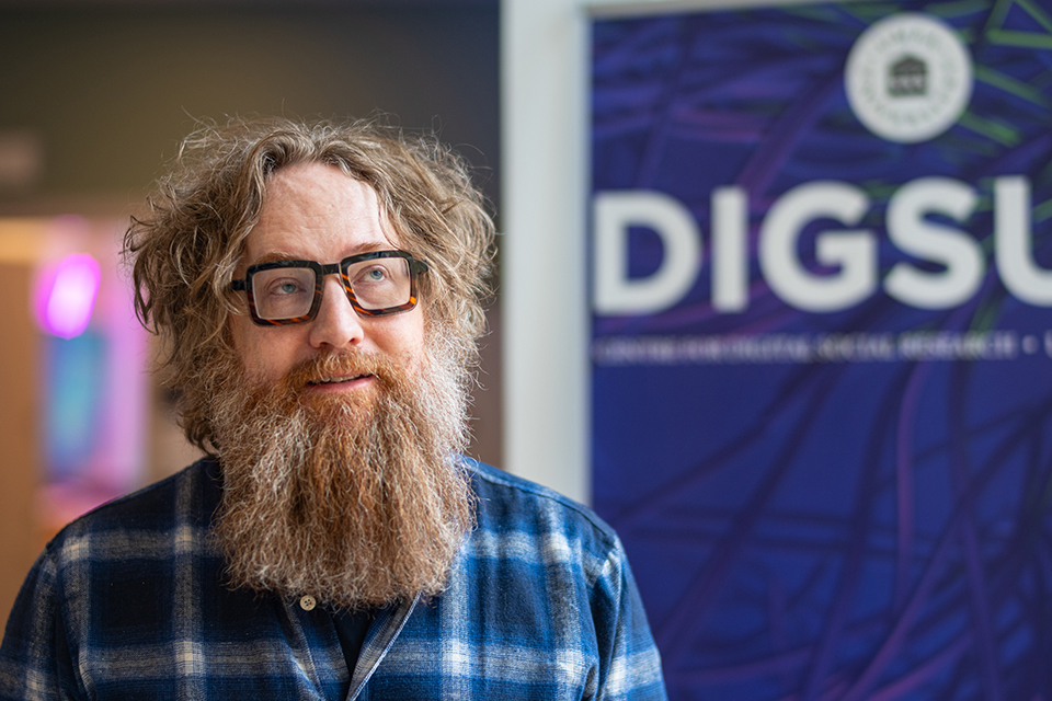 Porträtt på Simon Lindgren.