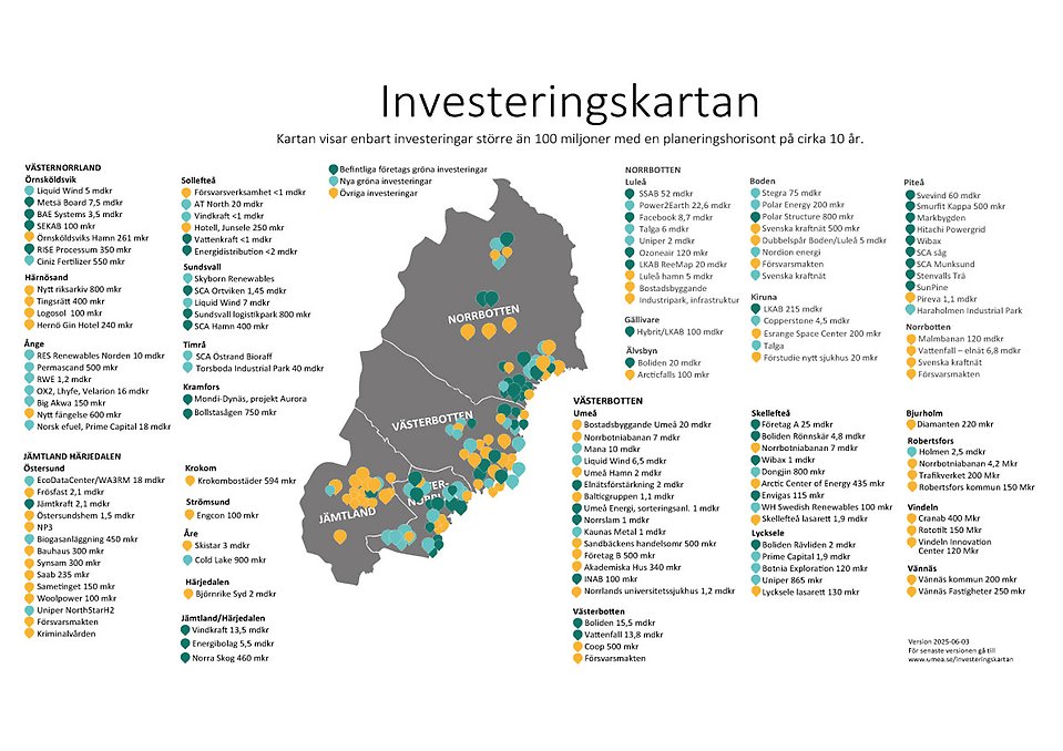 Investeringskartan